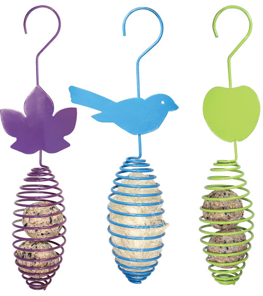 Oval Spring Feeder Assorted Styles + Colours
