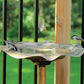 Antique Gold Bird Bath